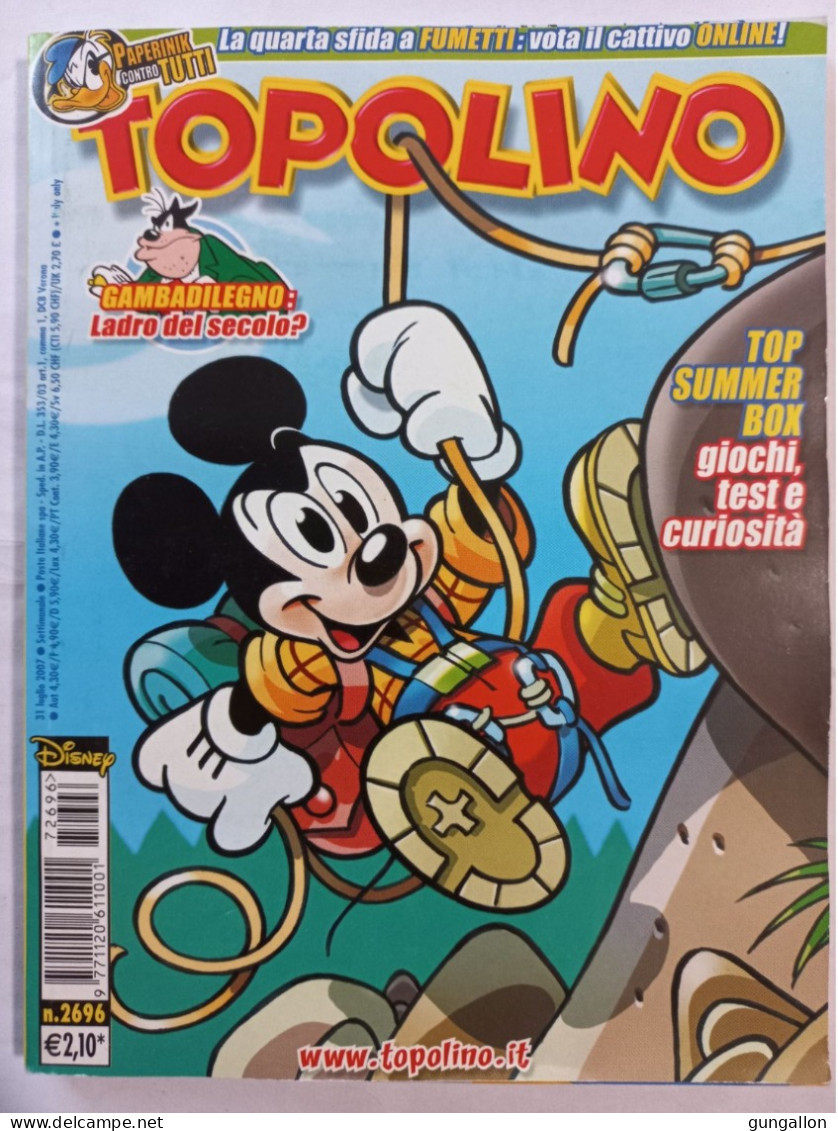 Topolino (Mondadori 2007) N. 2696 - Disney