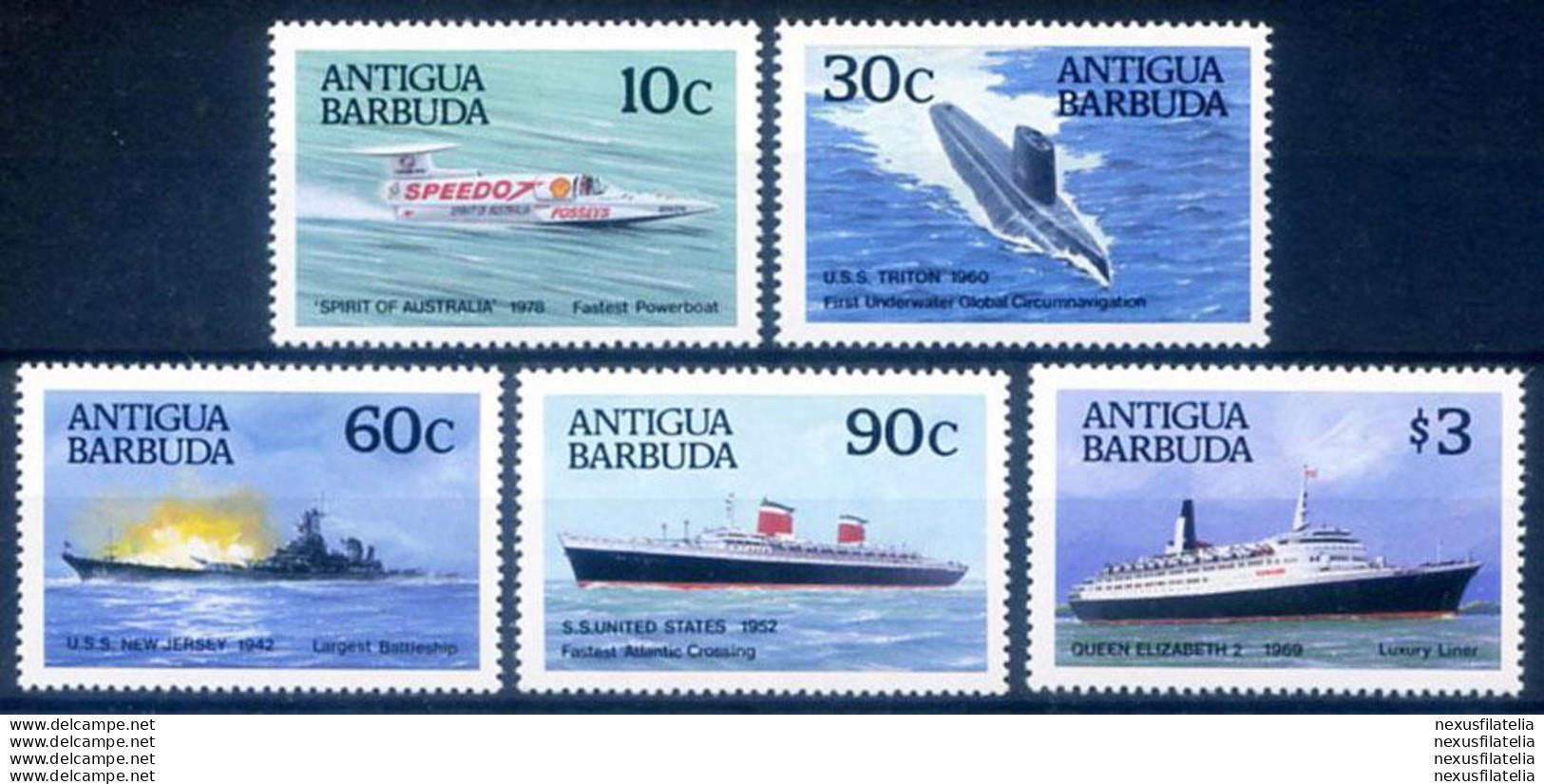 Imbarcazioni 1987. - Antigua Und Barbuda (1981-...)
