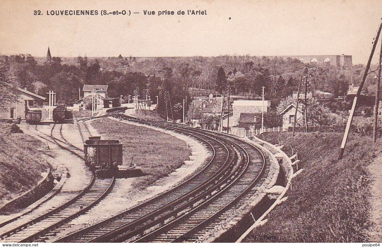 La Gare : Vue Intérieure - Louveciennes