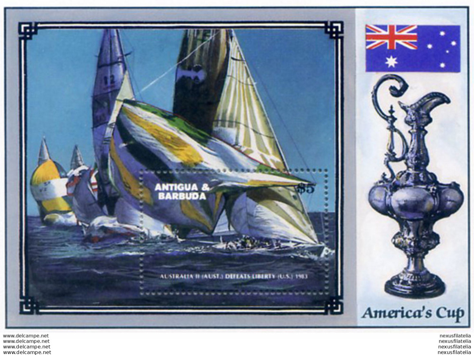 Sport. Vela 1987. - Antigua Et Barbuda (1981-...)