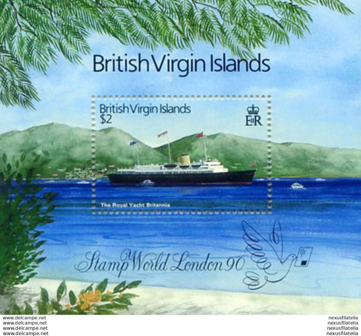 "Britannia" 1990. - British Virgin Islands