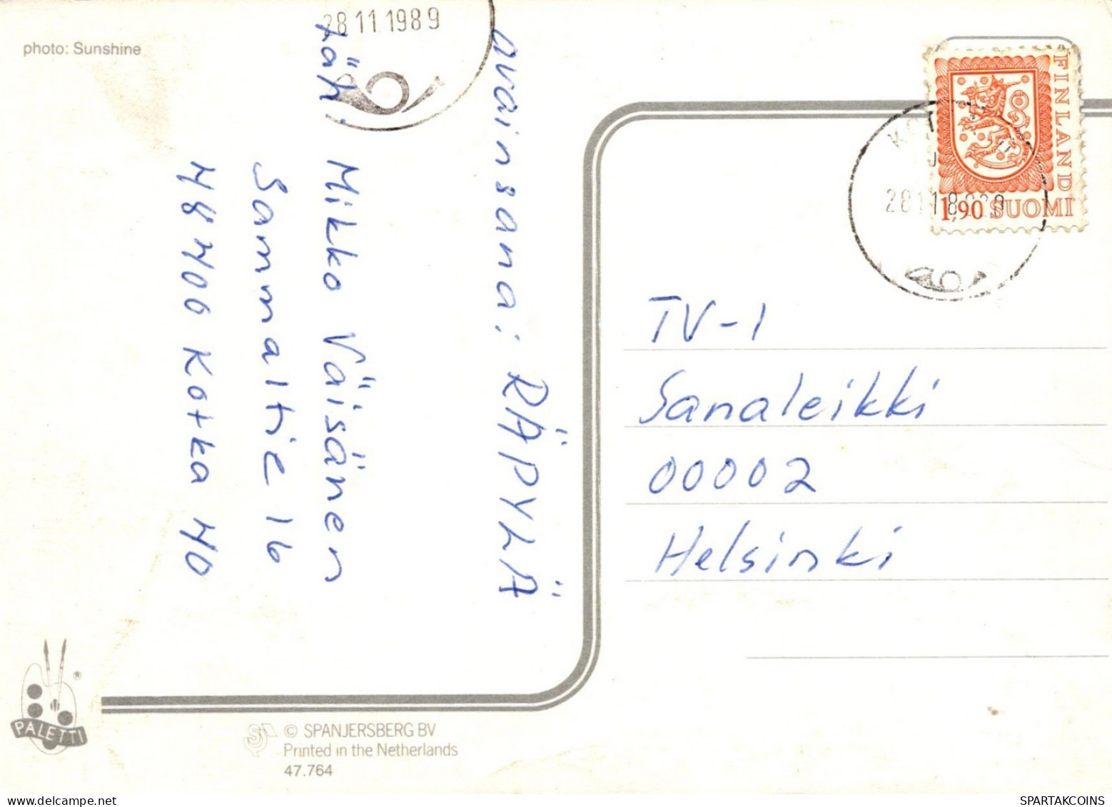 MONO Animales Vintage Tarjeta Postal CPSM #PAN988.A - Monos