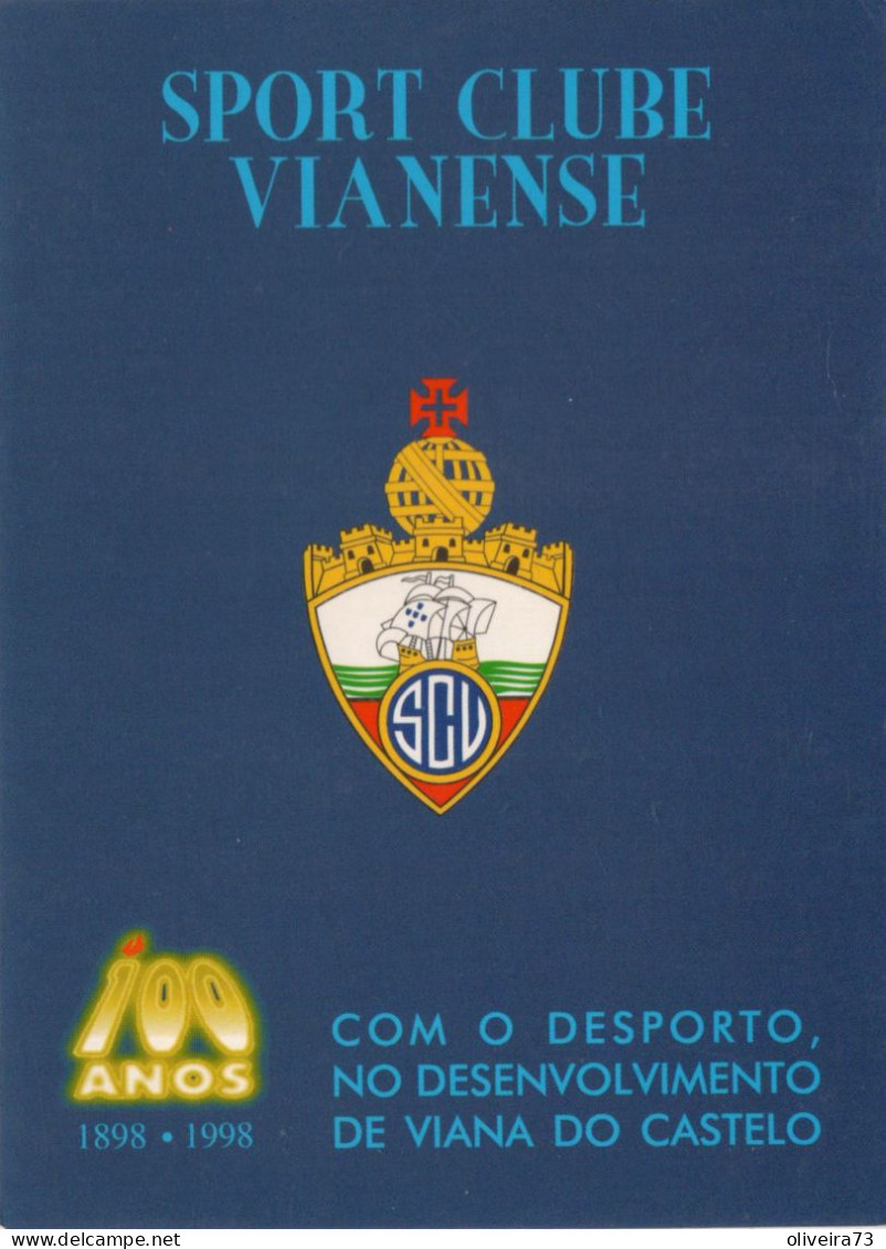 VIANA DO CASTELO - SPORT CLUBE VIANENSE - Fundado Em 1898 - PORTUGAL - Viana Do Castelo