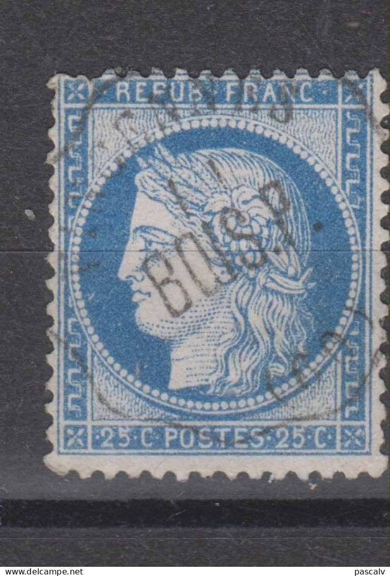 Yvert 60 Oblitération Convoyeur VINCENNES BOIS.P. - 1871-1875 Ceres