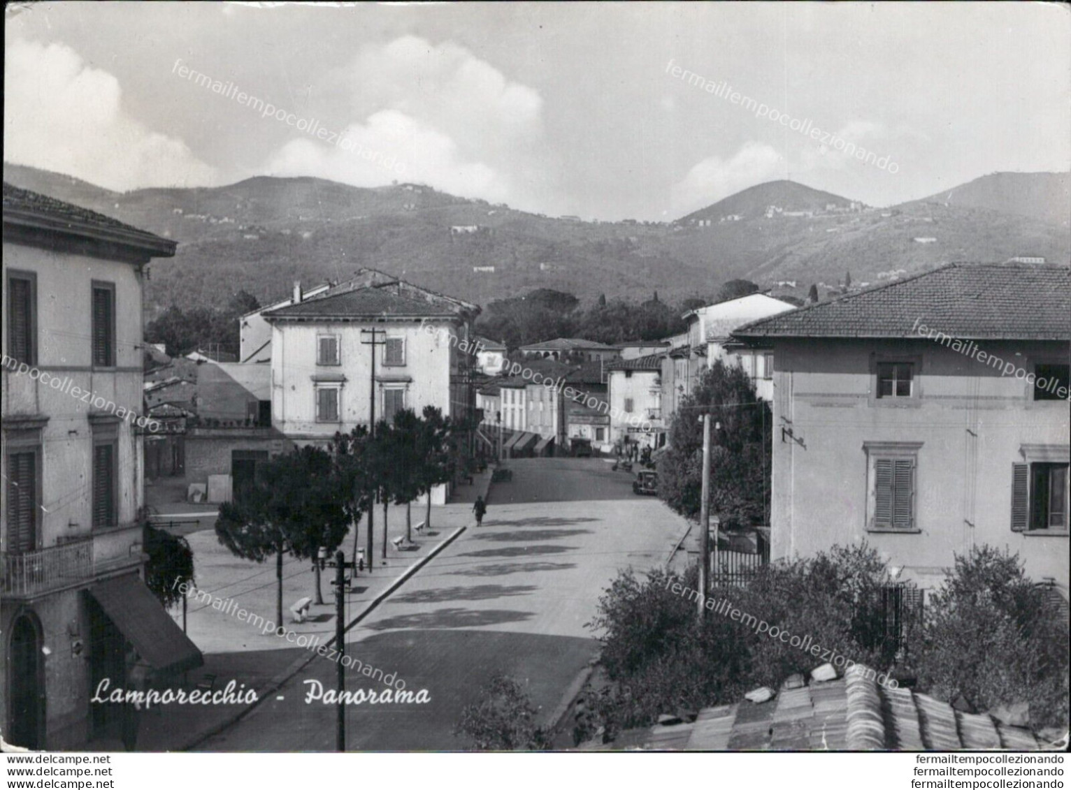 Ar76 Cartolina Lamporecchio Panorama Provincia Di Pistoia - Pistoia