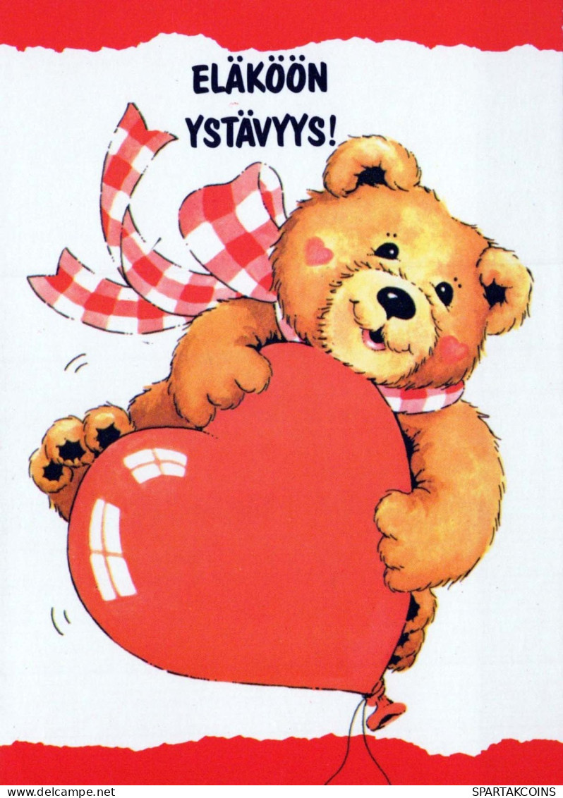 OSO Animales Vintage Tarjeta Postal CPSM #PBS156.A - Bears