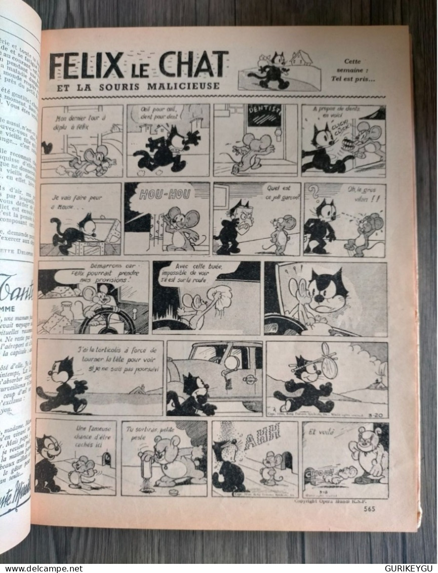 La Semaine De Suzette Album N° 3 BECASSINE FELIX LE CHAT 33.34.35.36.37.38.39.40.41.42.43.44.45.46.47.48 Dedans BIEN - Other & Unclassified