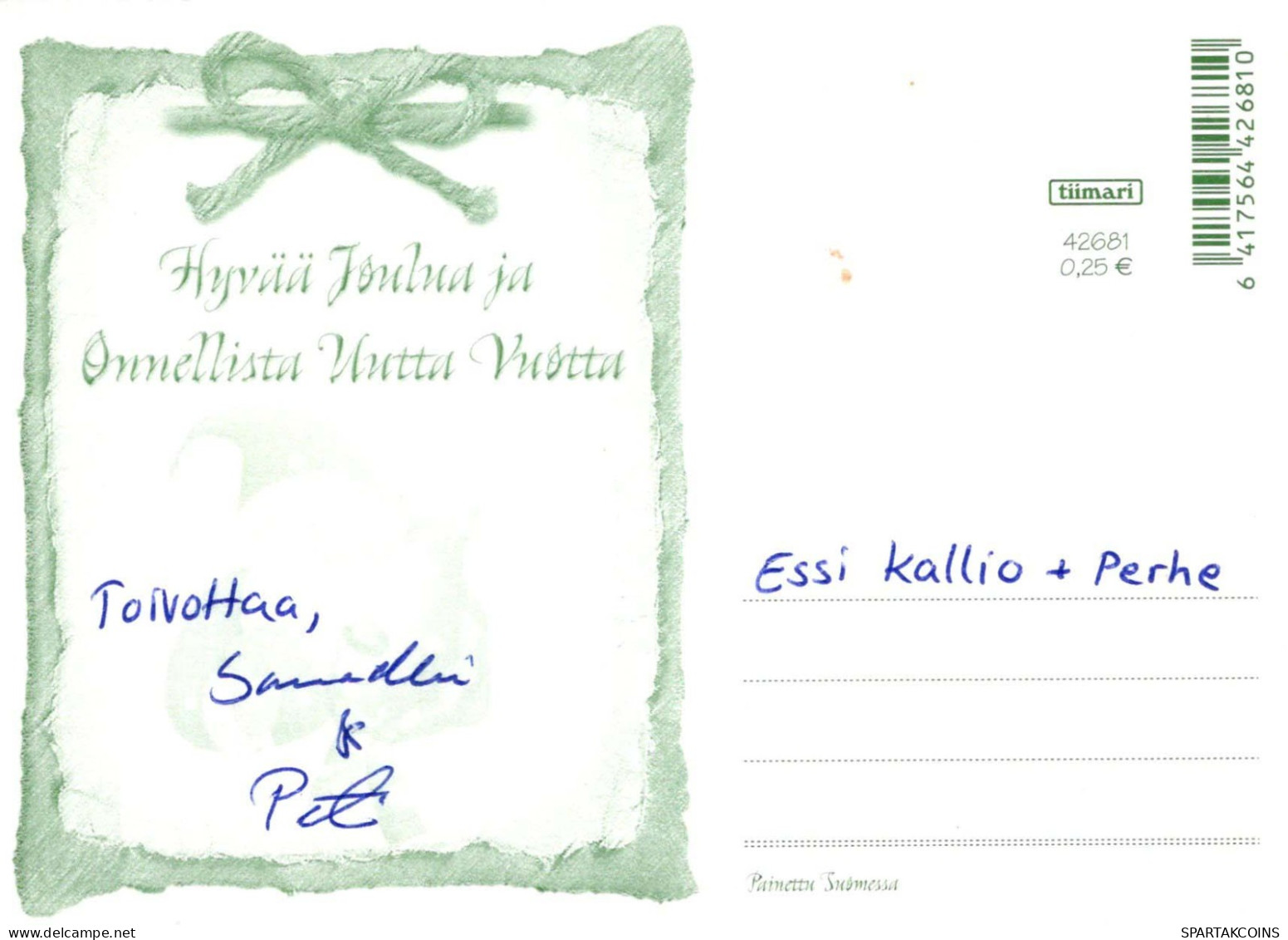 GATO GATITO Animales Vintage Tarjeta Postal CPSM #PBQ799.A - Chats