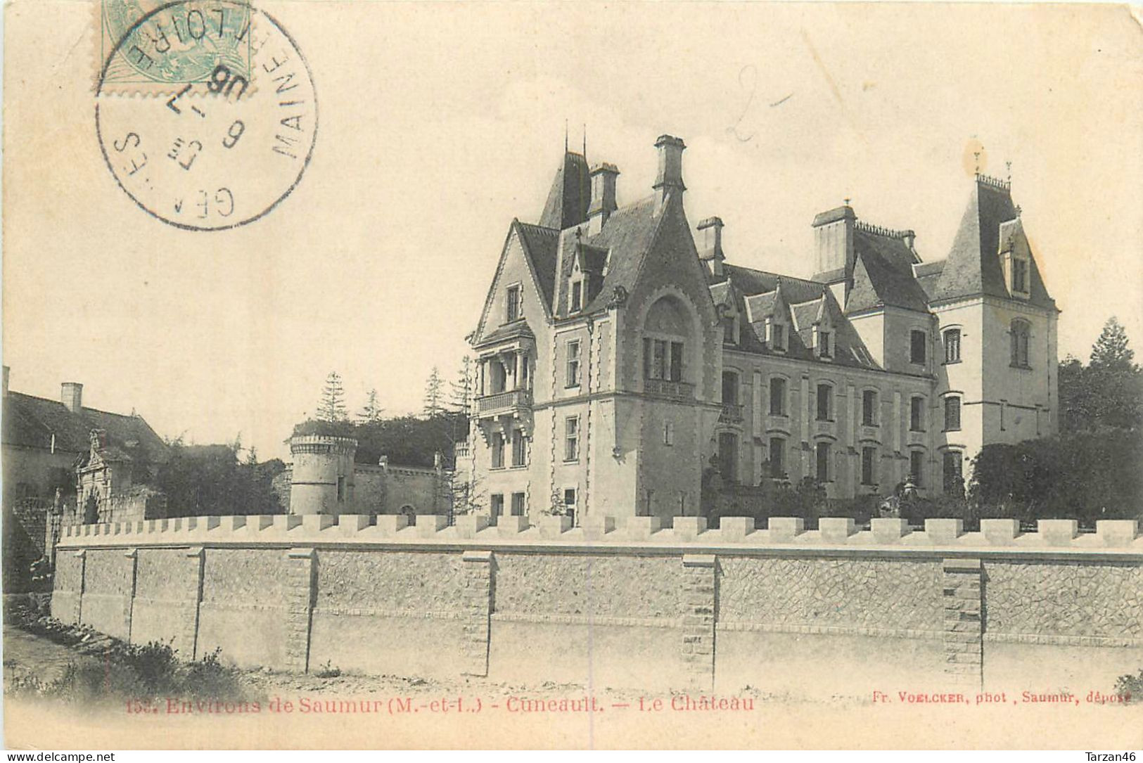 26.04.2024 - B - 153. ENVIRONS DE SAUMUR - Cuneault - Château - Saumur