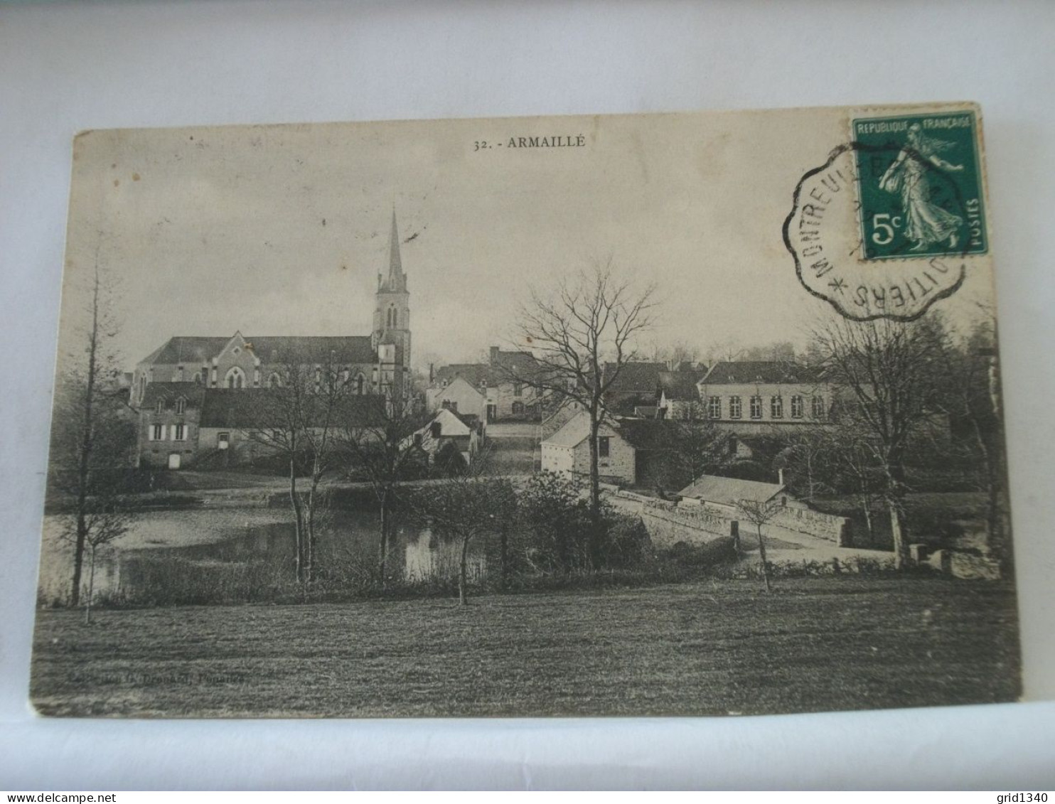 49 7736 CPA 1912 - 49 ARMAILLE - (VUE SUR LE BOURG) - Autres & Non Classés