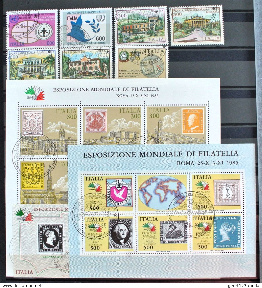 ITALIEN 1985 " JAHRGANGE 1985 " Sehr Schon Komplett Gestempelt € 72,20 - 1981-90: Used