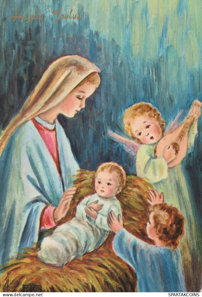 ENGEL Weihnachten Vintage Ansichtskarte Postkarte CPSM #PBP346.A - Angels