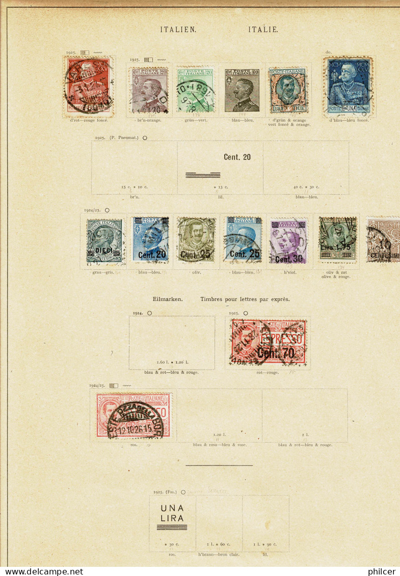 Italy, 1863..., Used - Oblitérés