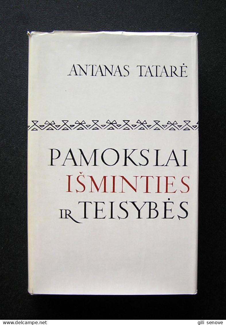 Lithuanian Book / Pamokslai Išminties Ir Teisybės By Tatarė 1987 - Cultural