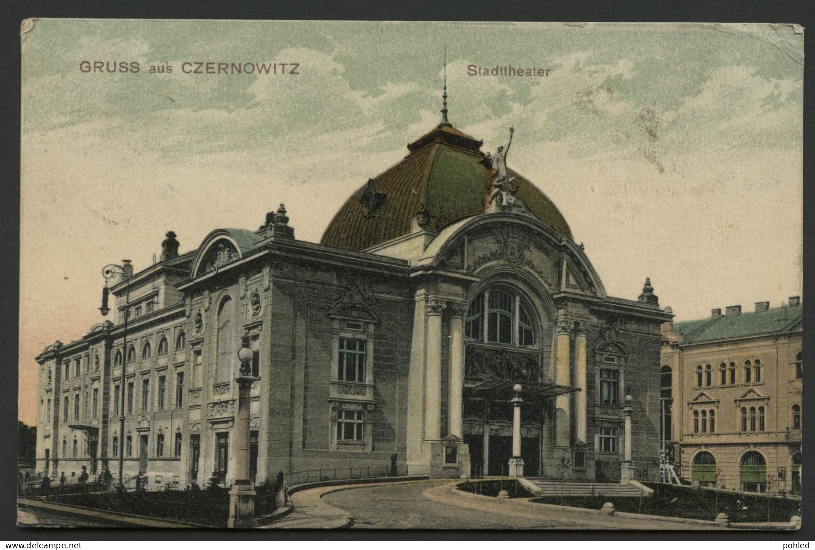 01350*UKRAINE*CZERNOWITZ*ČERNIVCI*STADTTHEATER*1908 - Ukraine