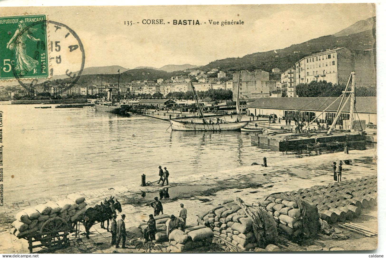 2B-CORSE  -BASTIA - Vue Generale - Bastia