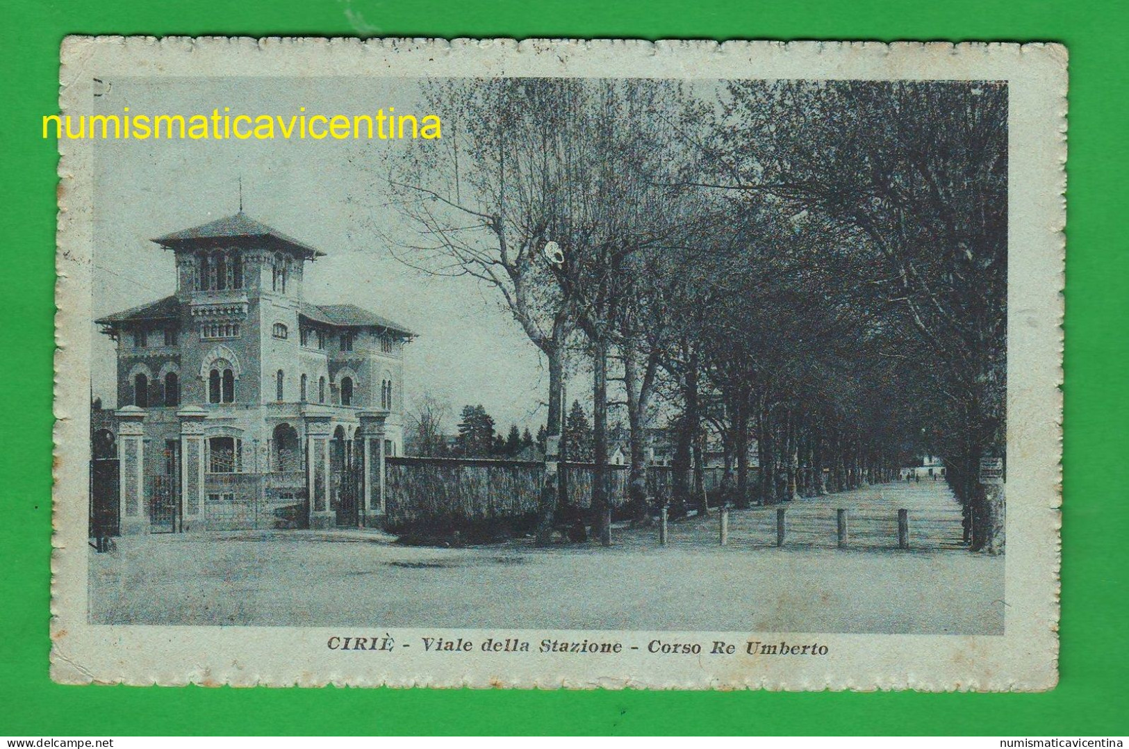 Ciriè Torino Viaggiata 1918 Da Reparto Mitraglieri Torino - Sonstige & Ohne Zuordnung