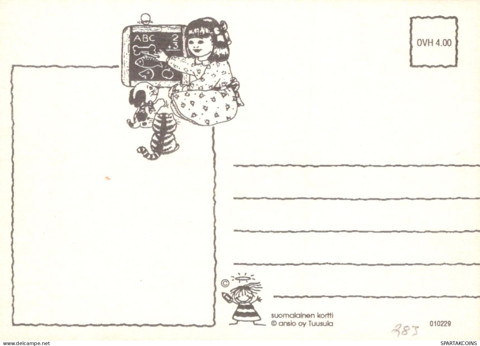 ENFANTS HUMOUR Vintage Carte Postale CPSM #PBV336.A - Cartes Humoristiques