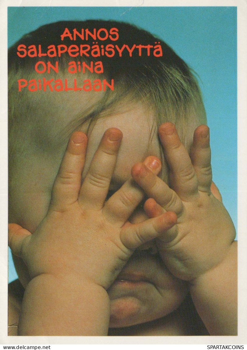 CHILDREN HUMOUR Vintage Postcard CPSM #PBV303.A - Cartes Humoristiques