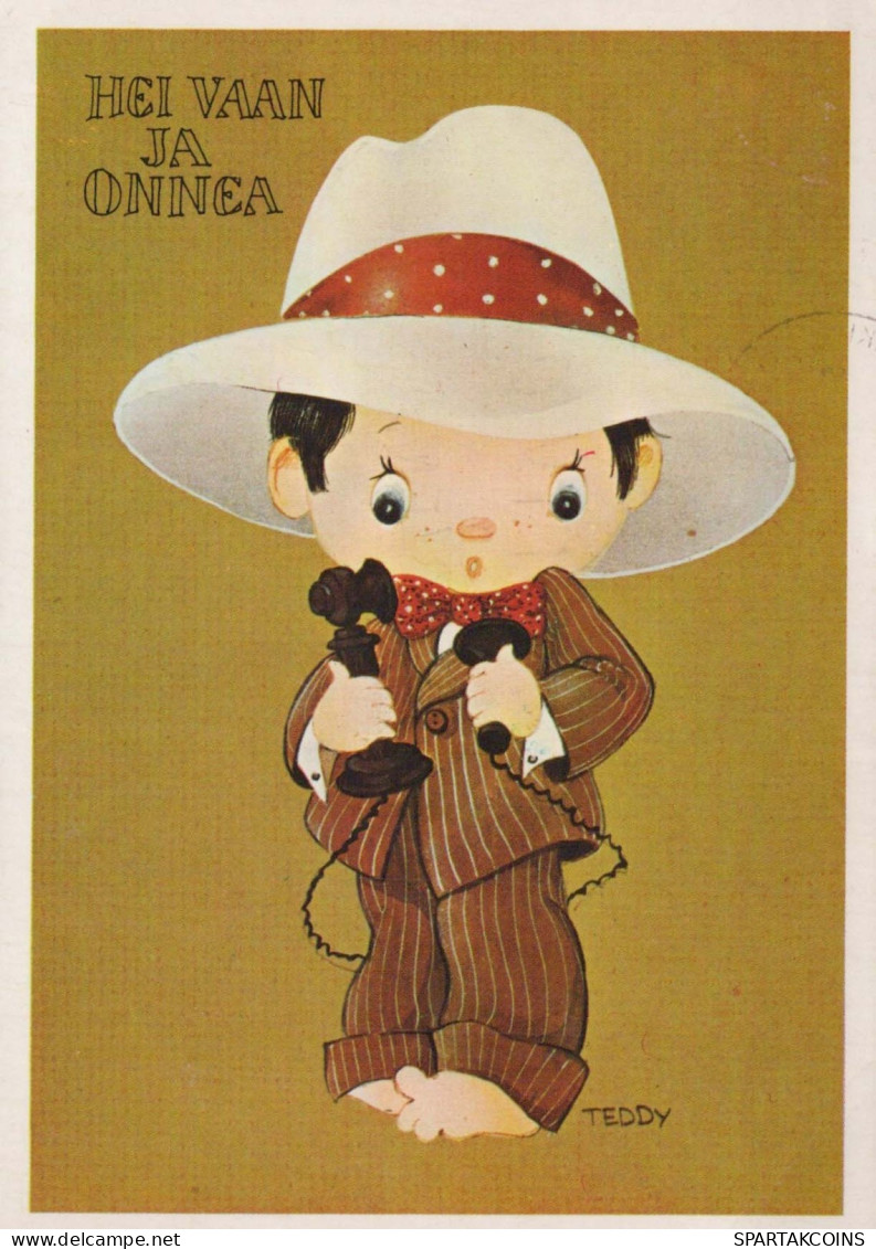 BAMBINO UMORISMO Vintage Cartolina CPSM #PBV280.A - Humorvolle Karten