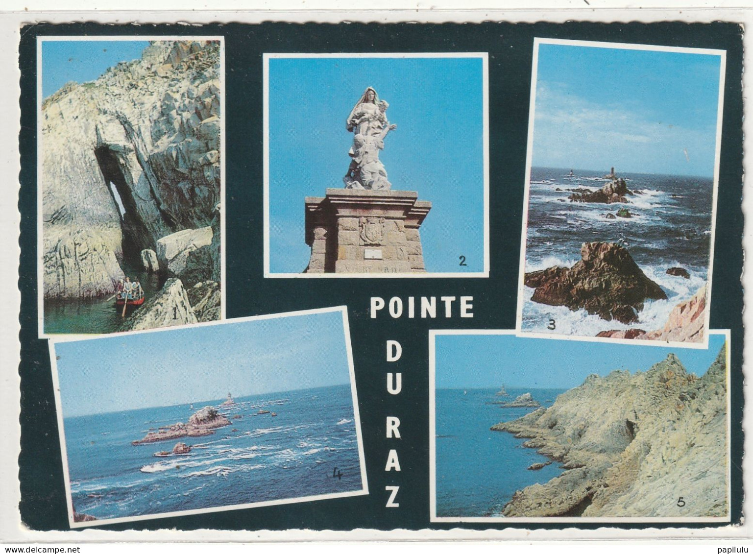 200 : DEPT 29 : édit. Jean N° 20544 : La Pointe Du Raz " Multivues " - La Pointe Du Raz