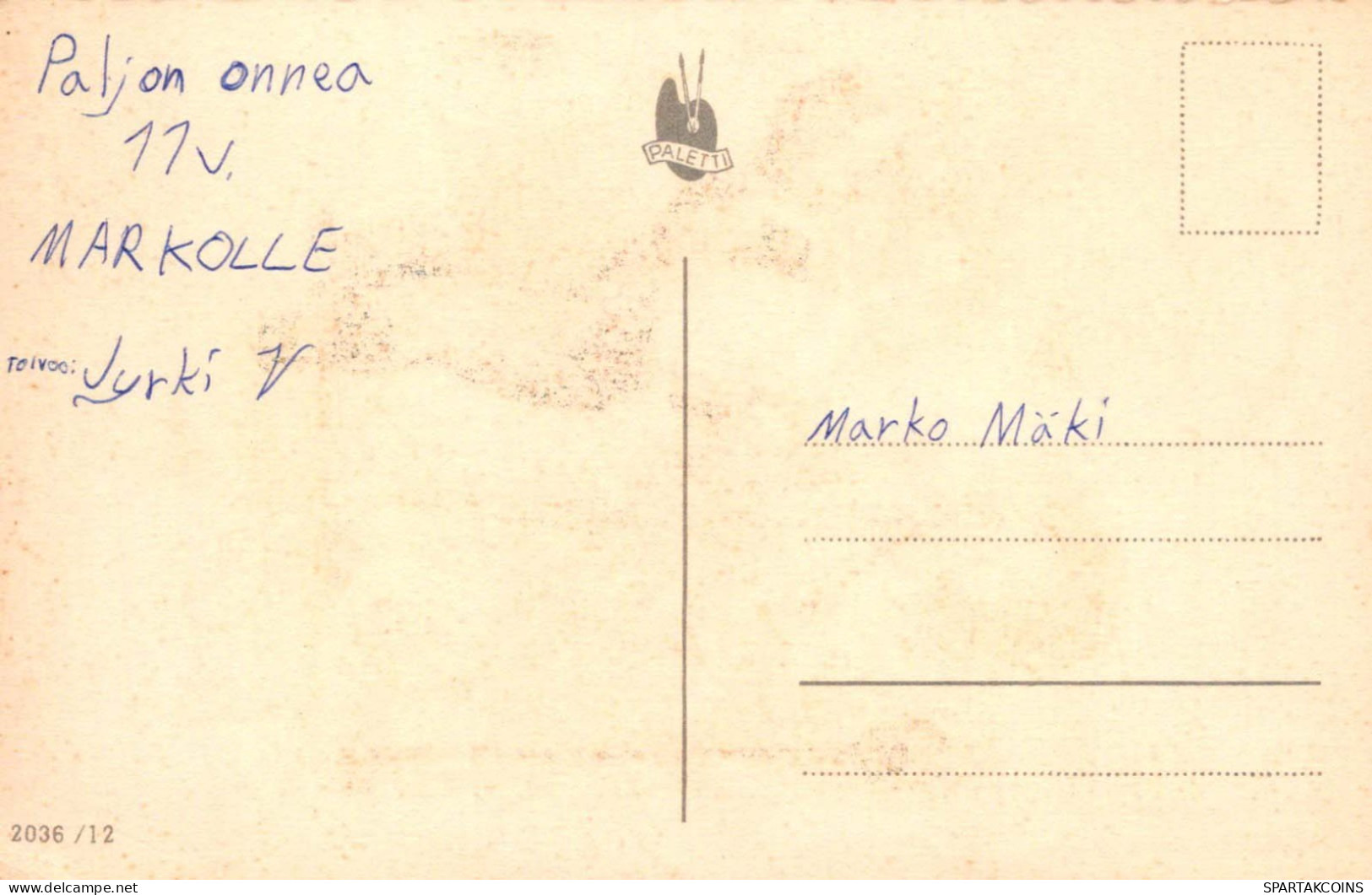 NIÑOS Escenas Paisajes Vintage Tarjeta Postal CPSMPF #PKG780.A - Escenas & Paisajes