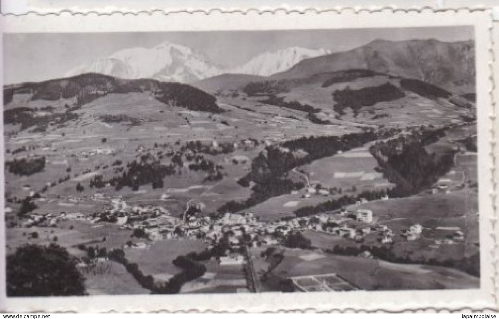 Photo Haute  Savoie Chamonix Vue Générale  Et Le Mont Blanc  Réf 29802 - Anonyme Personen