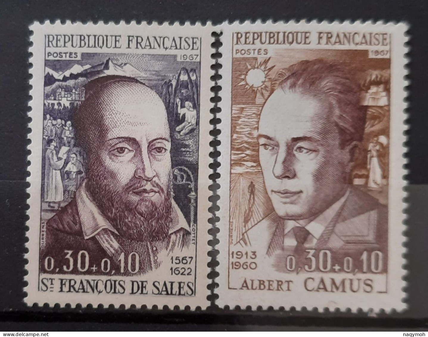 France Yvert 1513-1514** Année 1967 MNH. - Unused Stamps