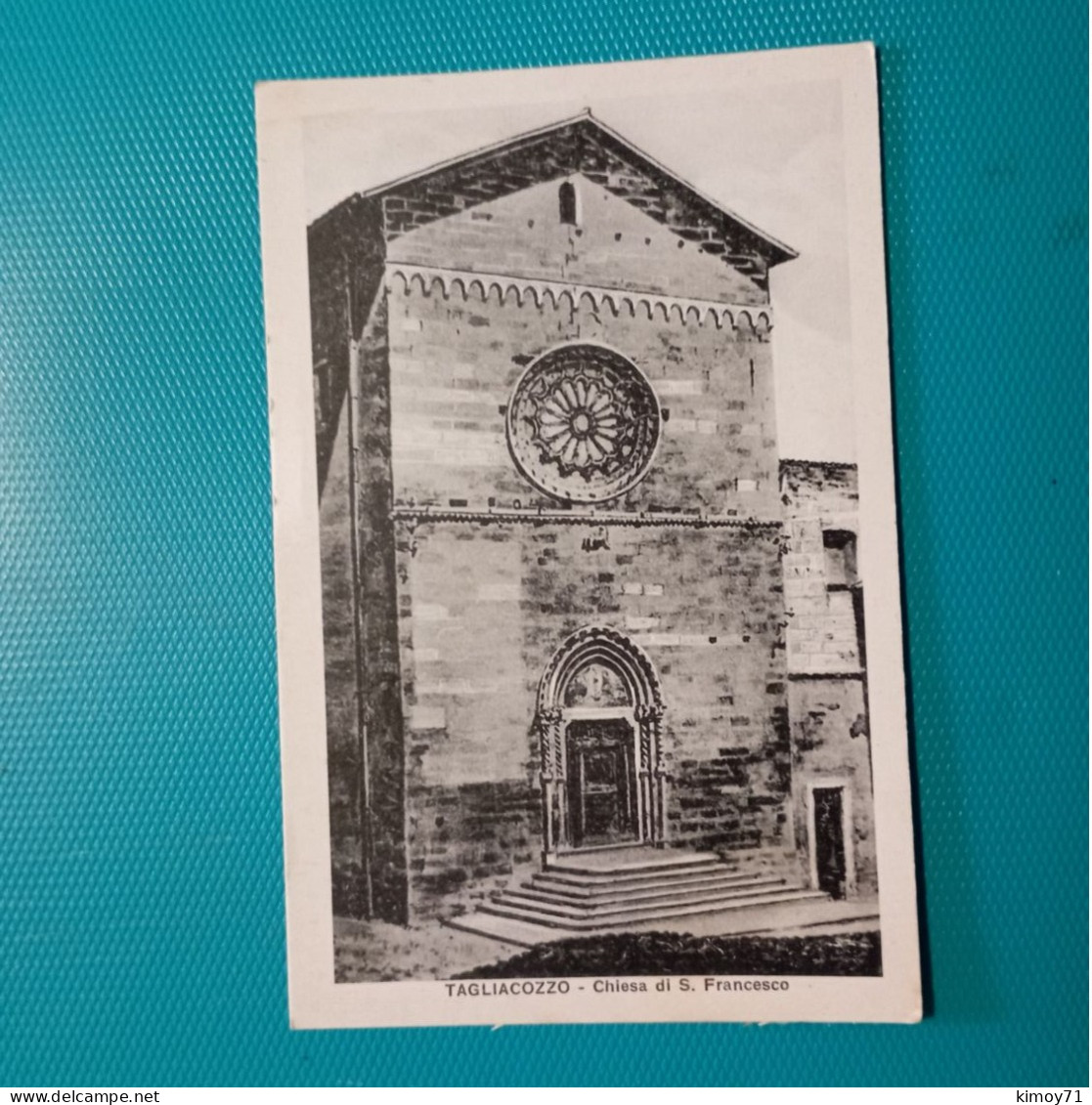 Cartolina Tagliacozzo - Chiesa Di S. Francesco. Non Viaggiata - L'Aquila