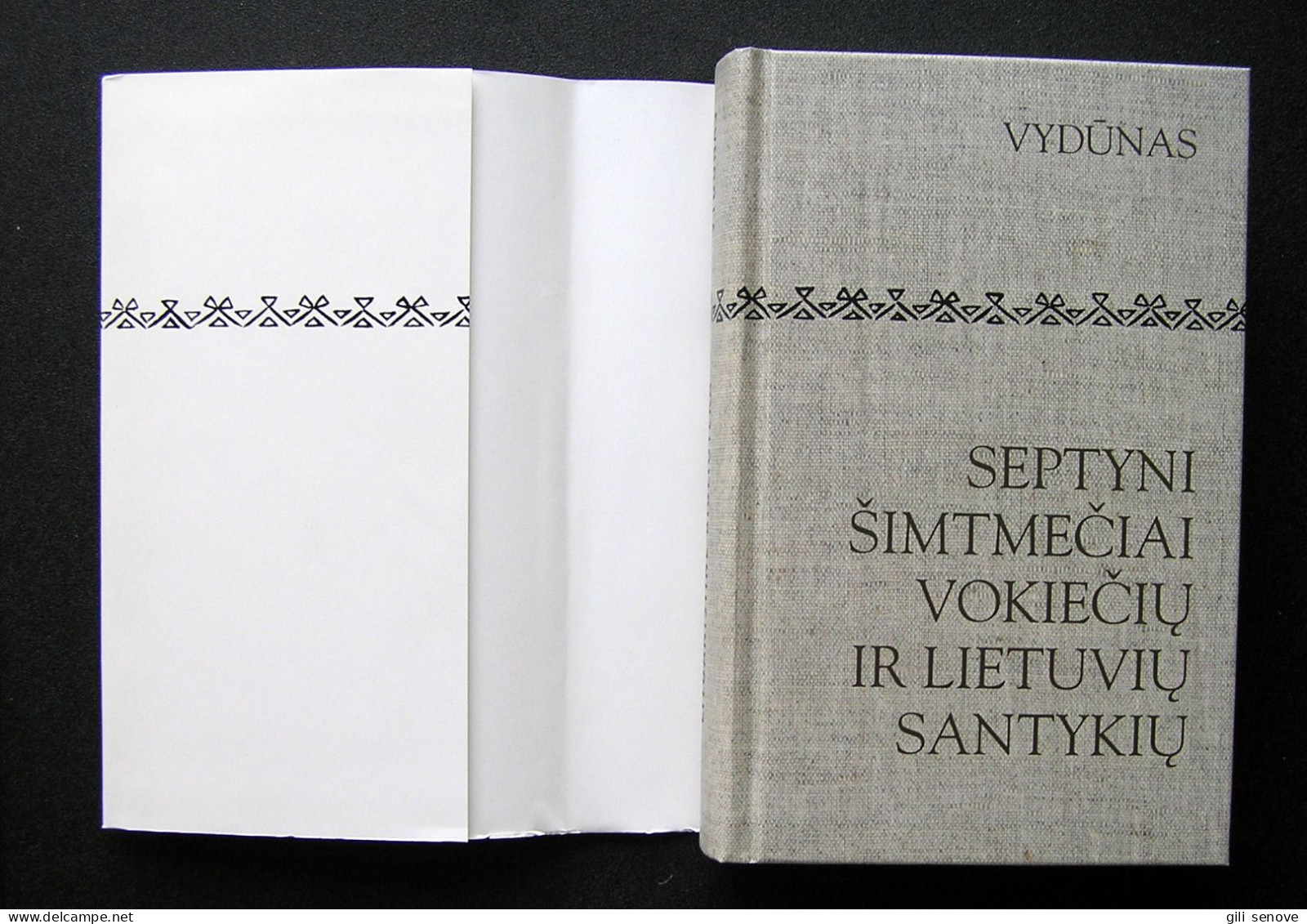 Lithuanian Book / Septyni šimtmečiai Vokiečių Ir Lietuvių Santykių By Vydūnas 2001 - Cultural