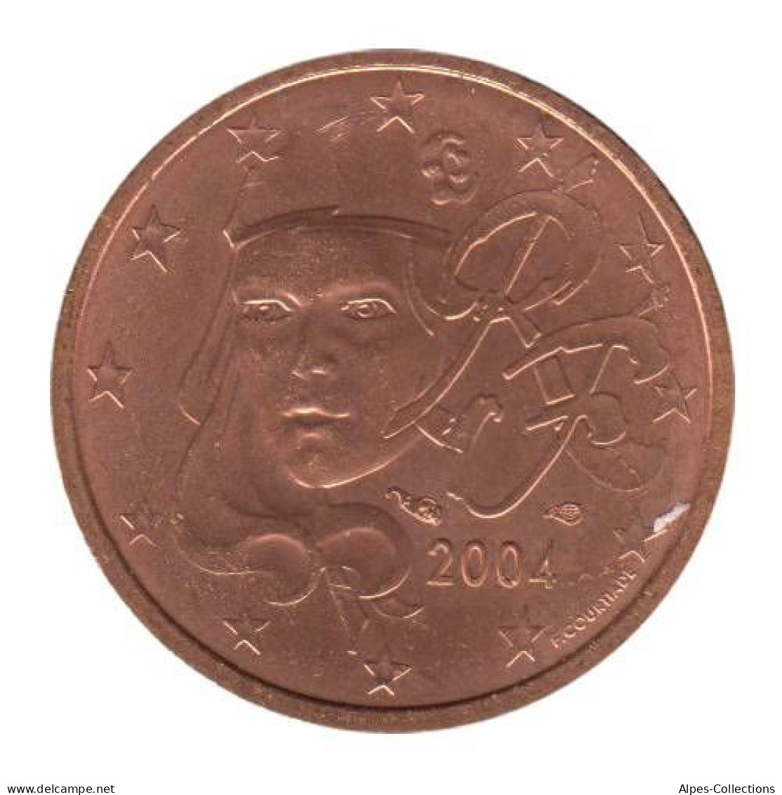 FR00204.1 - FRANCE - 2 Cents - 2004 - Frankrijk