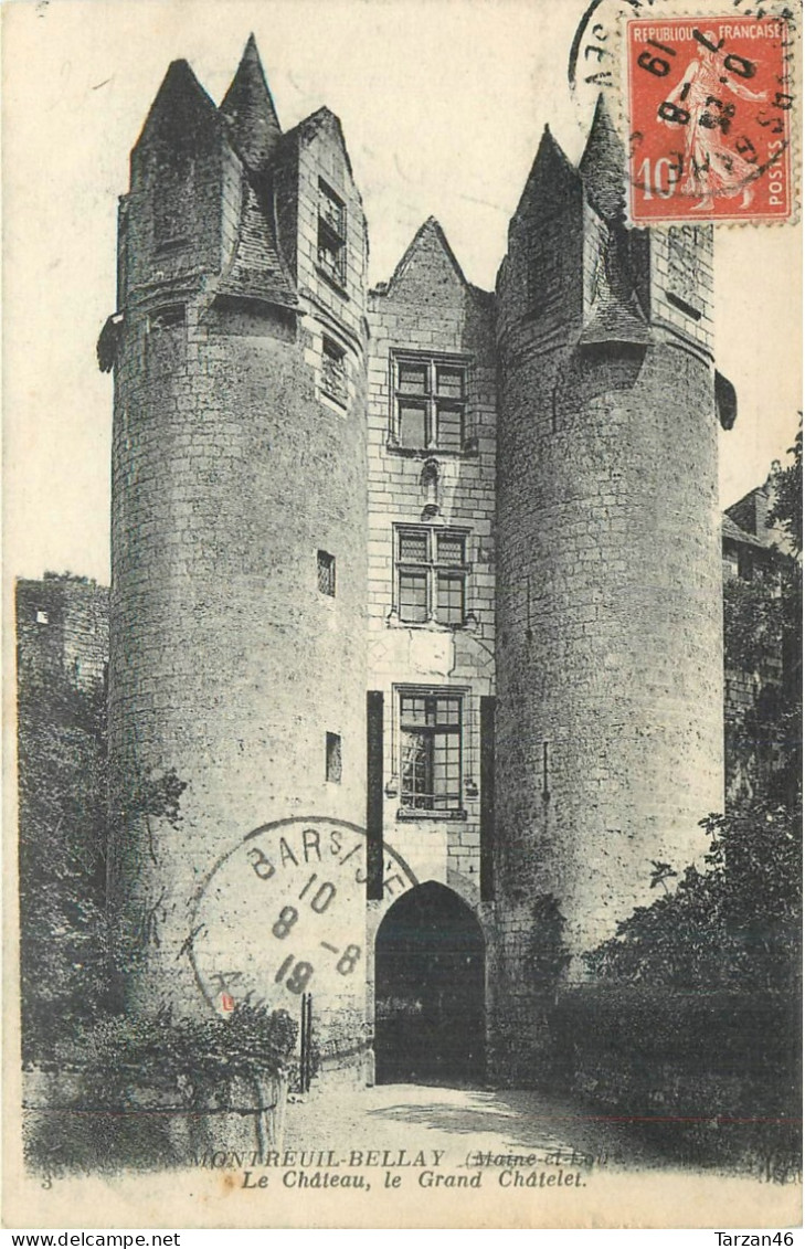 26.04.2024 - B - 3. MONTREUIL BELLAY - Le Château, Le Grand Châtelet - Montreuil Bellay