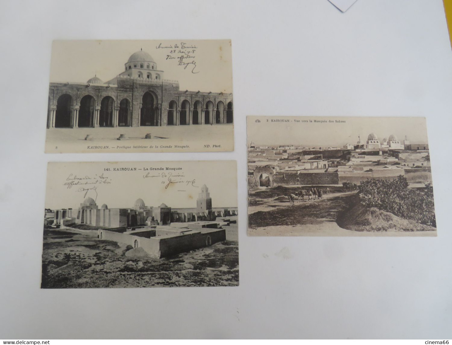 KAIROUAN - Lot De 3 Cartes - Túnez