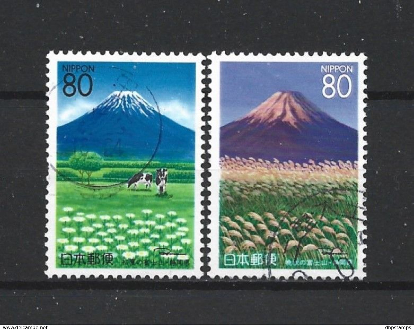Japan 1997 Mt Fuji Y.T. 2323/2324 (0) - Used Stamps