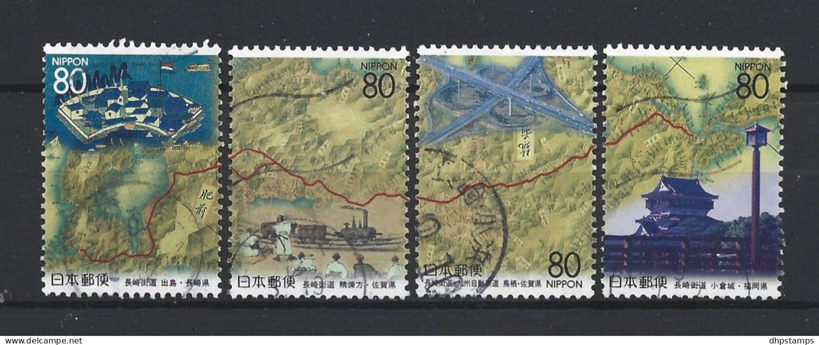 Japan 1997 Okayama Castle Y.T. 2339/2342 (0) - Used Stamps