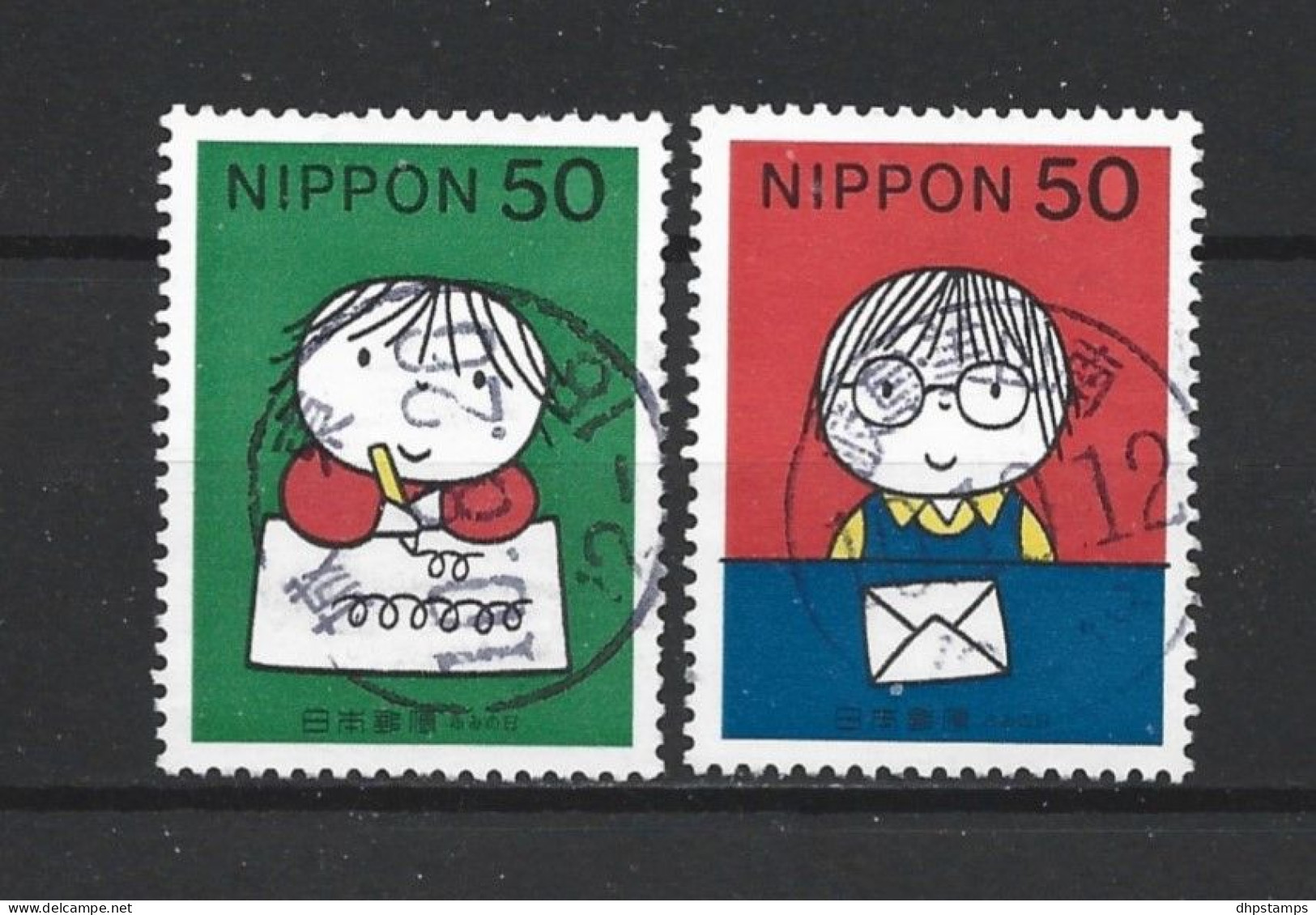 Japan 1998 Letter Writing Day Y.T. 2461/2462 (0) - Gebraucht