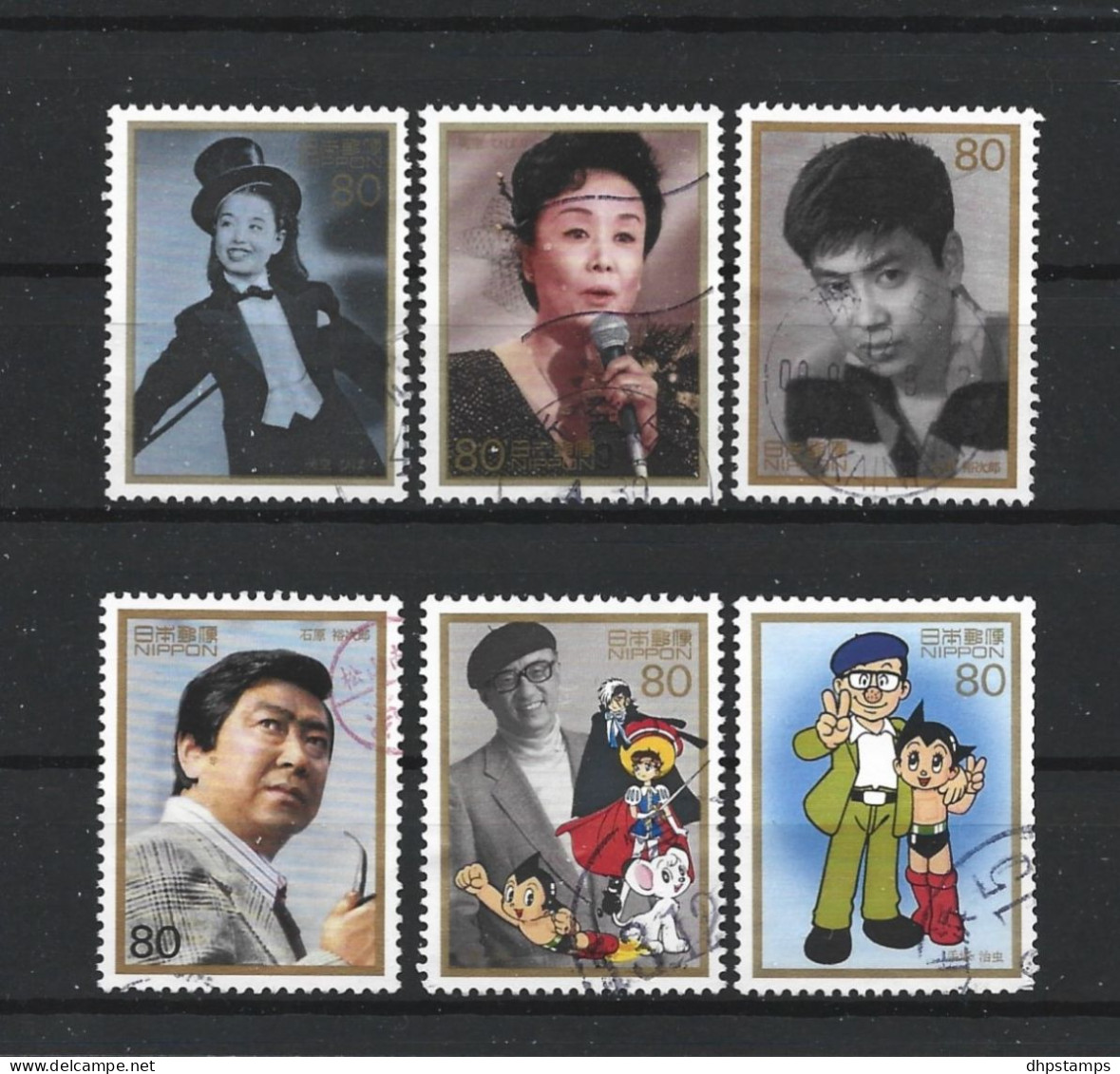 Japan 1997 Celebrities Y.T. 2311/2316 (0) - Usados