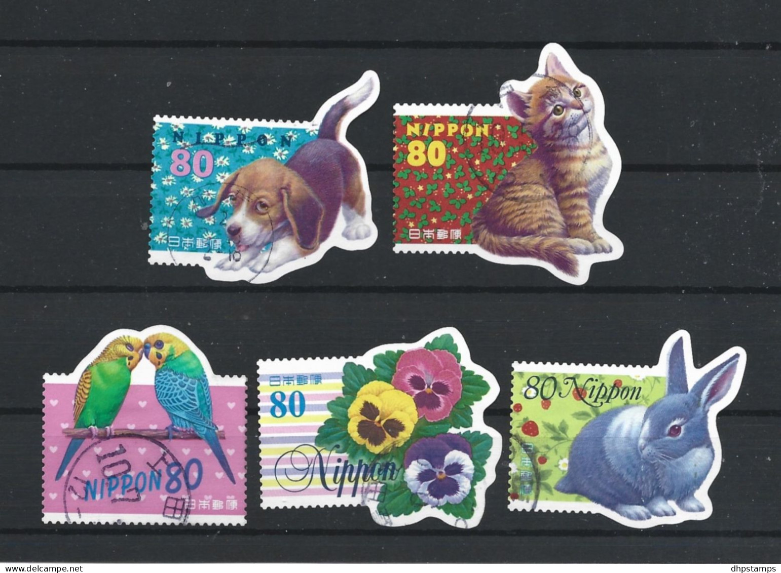Japan 1998 Greetings Y.T. 2426/2430 (0) - Used Stamps