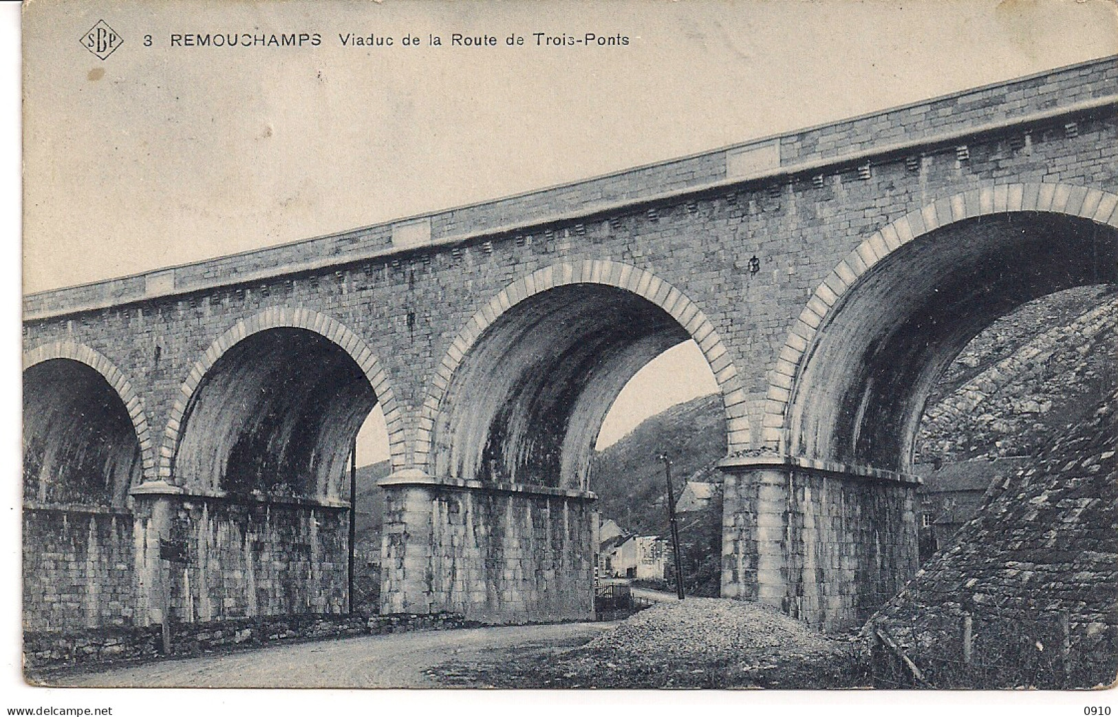 REMOUCHAMPS-AYWAILLE"VIADUC DE LA ROUTE DE TROIS PONTS"EDIT.S.A.B. - Aywaille