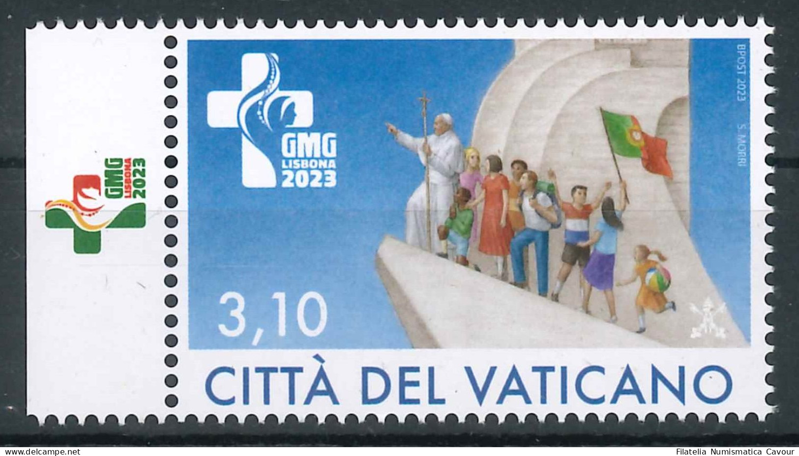 2023 - ** GIORNATA GIOVENTU' - F.LLO RITIRATO POSTE VATICANE (77) - Unused Stamps