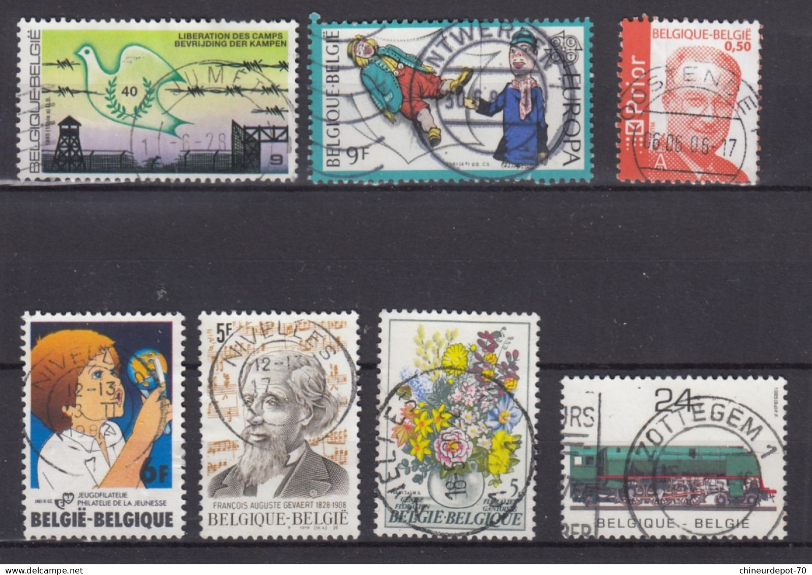 TIMBRES BELGE NON Classés - Sonstige & Ohne Zuordnung