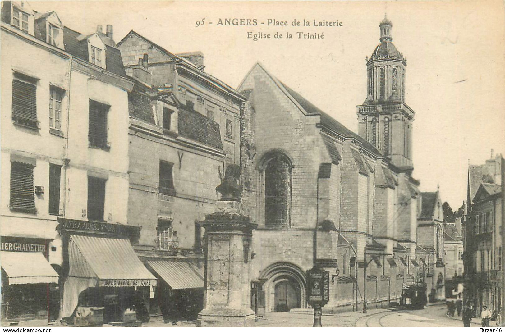 26.04.2024 - B - 95. ANGERS - Place De La Laiterie - Eglise De La Trinité - Angers