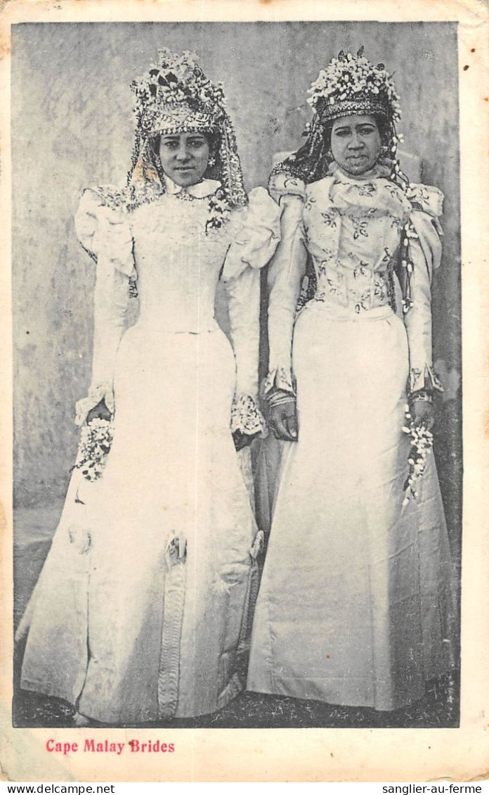 CPA / AFRIQUE DU SUD / CPA ETHNIQUE / CAPE MALAY BRIDES / FEMMES AFRICAINES - Sud Africa