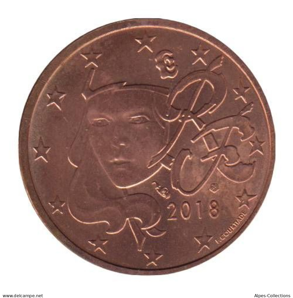 FR00218.1 - FRANCE - 2 Cents - 2018 - Frankreich