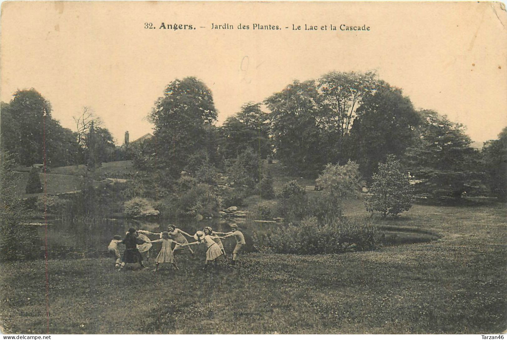 26.04.2024 - B - 32. ANGERS - Jardin Des Plantes - Le Lac Et La Cascade - Angers