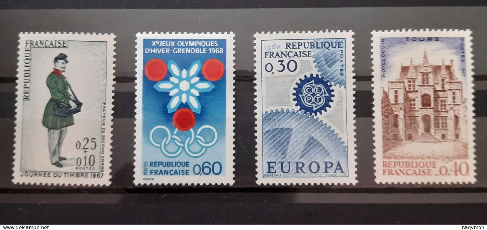 France Yvert 1516-1520-1521-1525** Année 1967 MNH. - Neufs