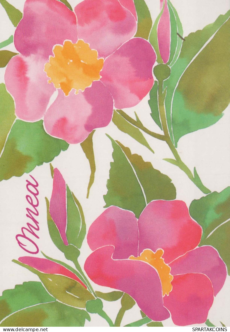 FLOWERS Vintage Postcard CPSM #PAS142.GB - Blumen
