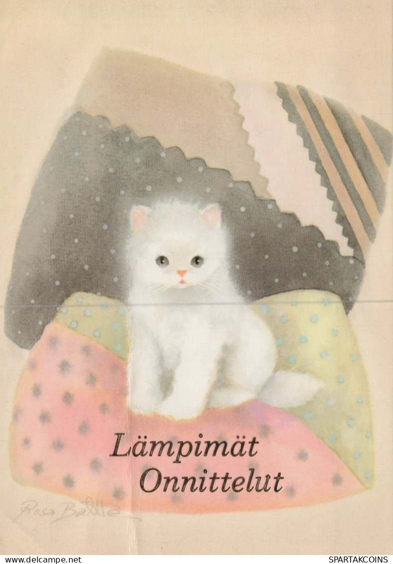 CAT KITTY Animals Vintage Postcard CPSM #PAM161.GB - Cats