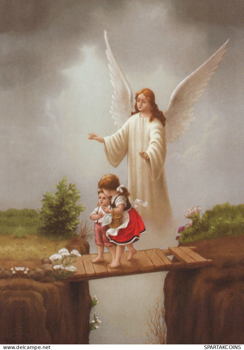 ANGEL CHRISTMAS Holidays Vintage Postcard CPSM #PAJ189.GB - Angels