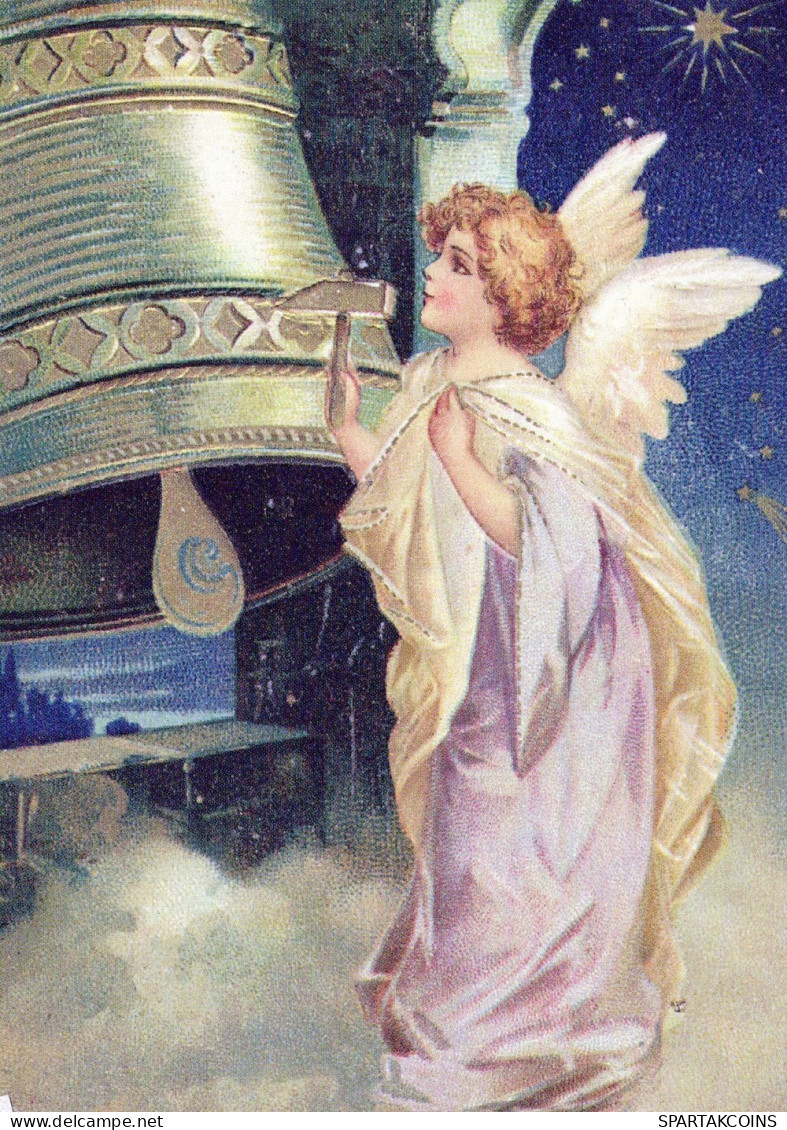 ANGEL CHRISTMAS Holidays Vintage Postcard CPSM #PAH371.GB - Anges